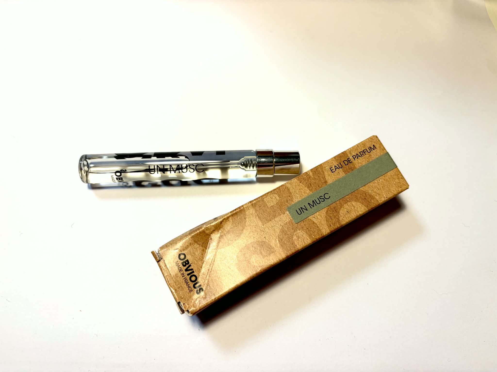 Obvious Un Musc Scent Diary