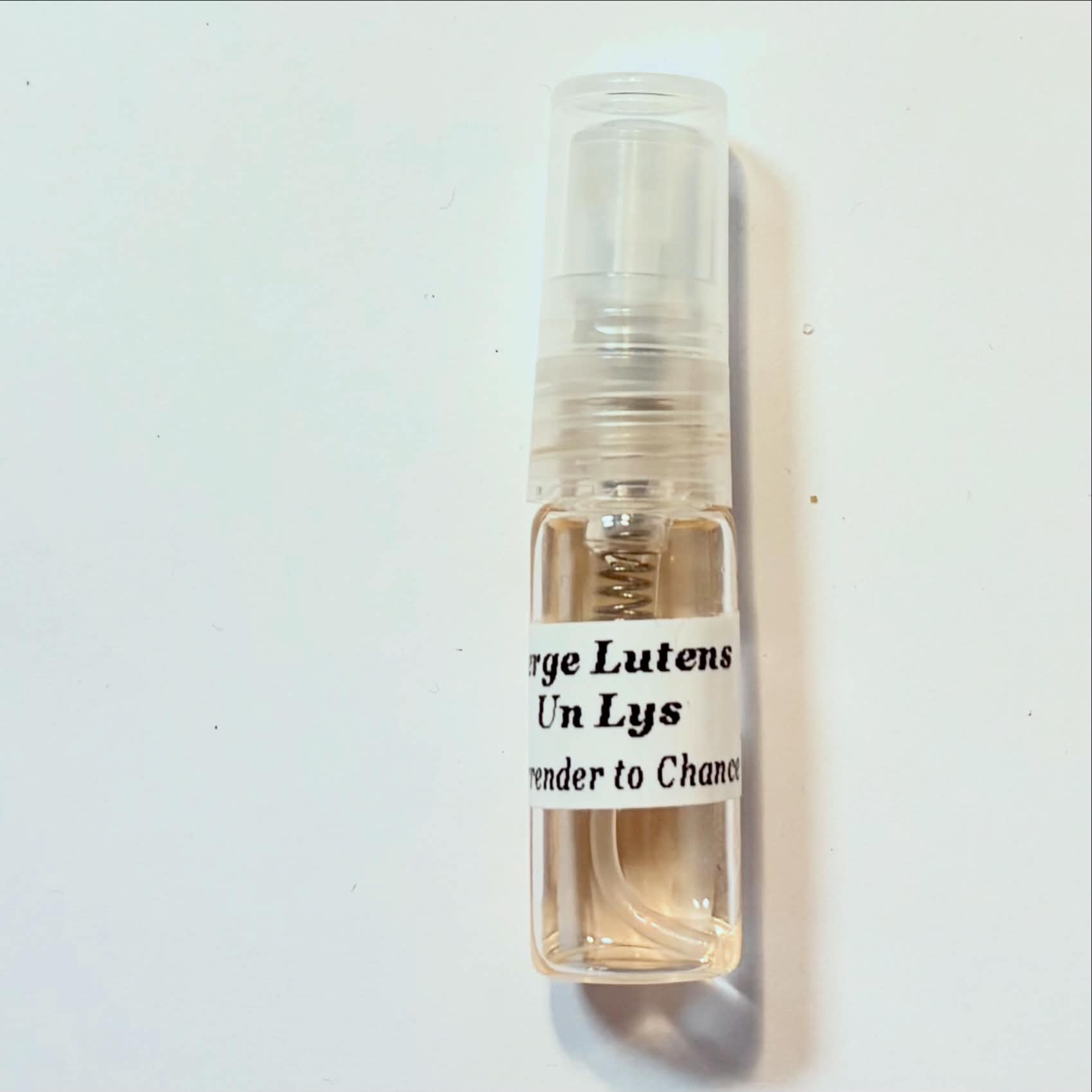Serge Lutens Un Lys STC Aug26 Scent Diary